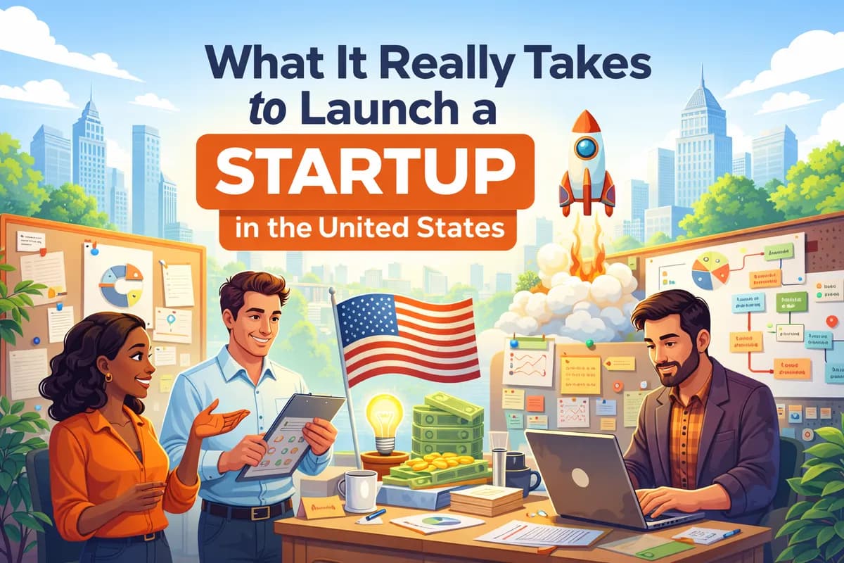 What It Really Takes to Launch a Startup in the United States