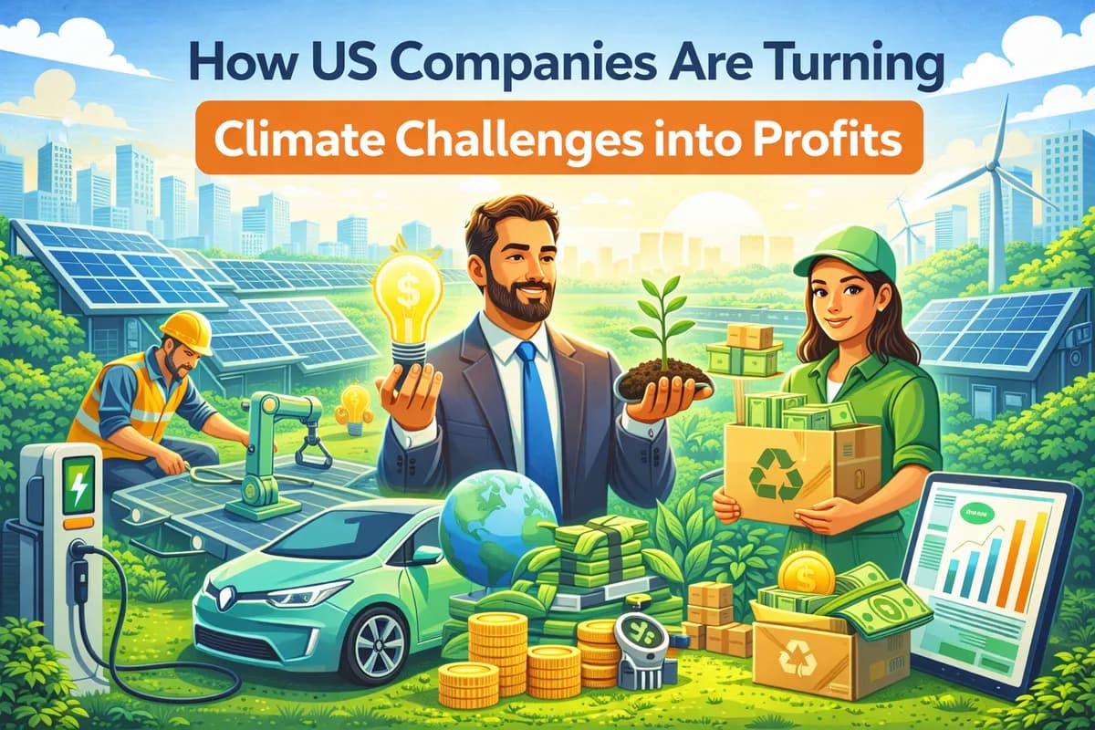 How US Companies Are Turning Climate Challenges into Profits