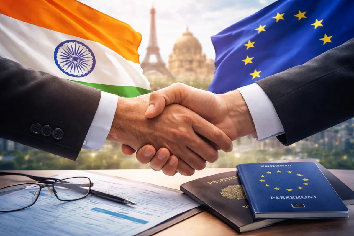 India and EU Seal Mobility Pact, Making Visas Easier for Students and Workers