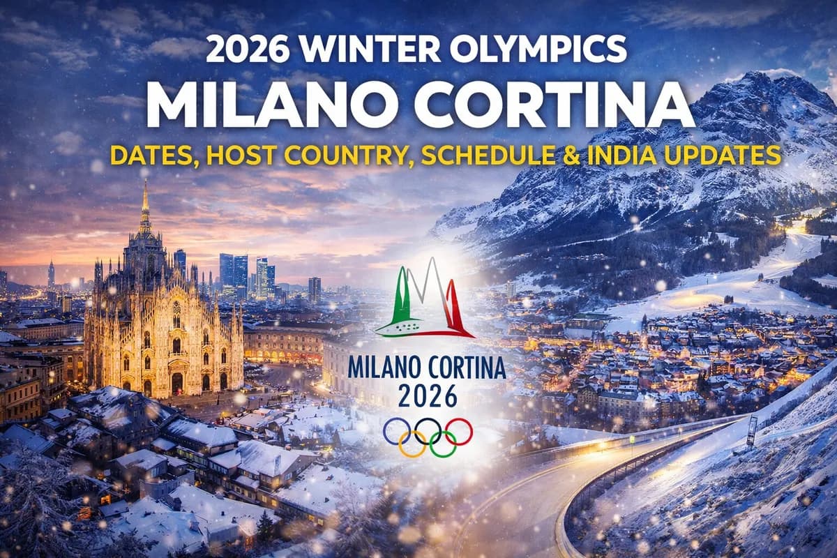 2026 Winter Olympics: Host Country, Dates, Schedule, India Updates & What to Expect