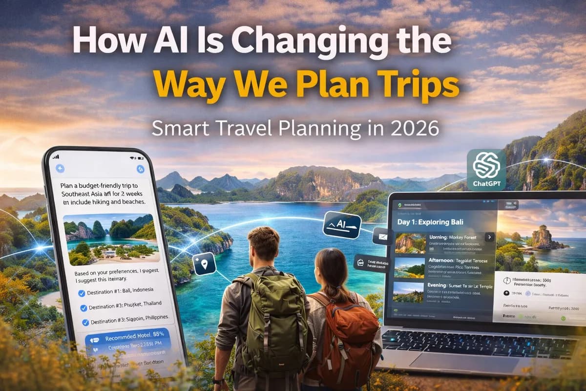 How AI Is Changing the Way We Plan Trips