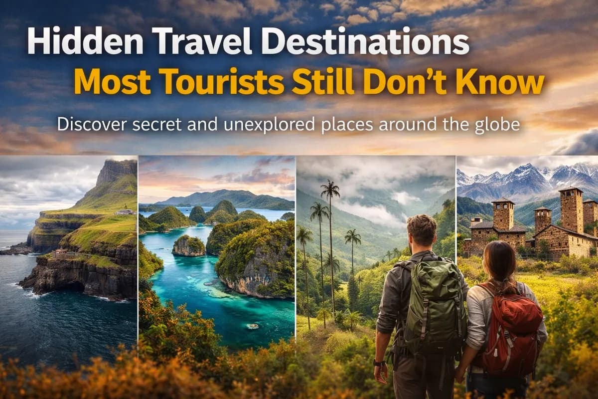 Hidden Travel Destinations Most Tourists Still Don’t Know