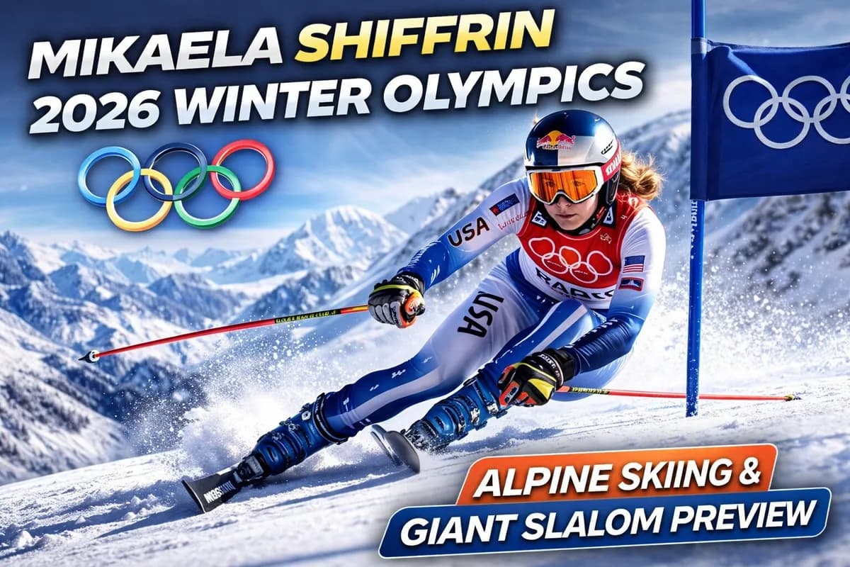 Mikaela Shiffrin at the 2026 Winter Olympics – Alpine Skiing & Giant Slalom Preview