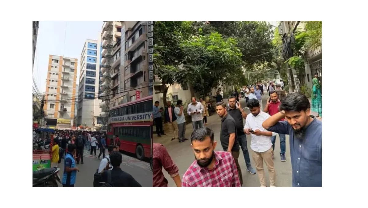 Strong 5.5 Magnitude Earthquake Jolts Kolkata and South Bengal: Epicentre in Bangladesh