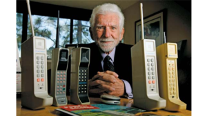 Who is the father of the cell phone?