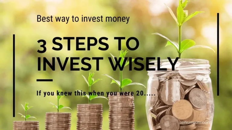 How do you invest your money in the best way ?