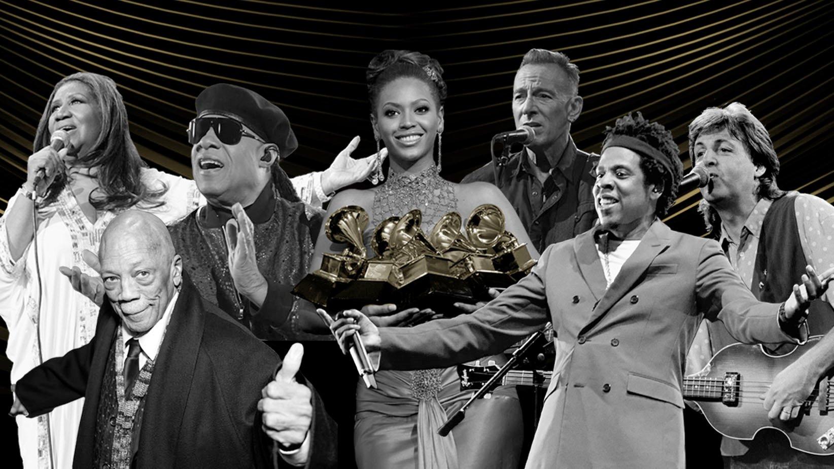 Who has the highest Grammy award?