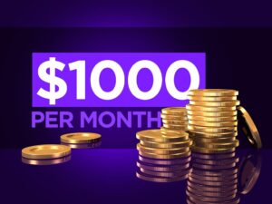 How can I make $1000 dollars par monthly?