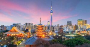 Capital One Travel is the vibrant city of Tokyo
