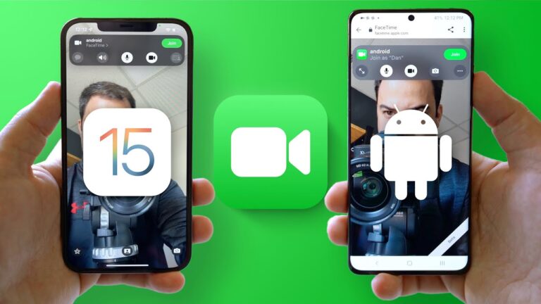 How iphone can facetime android