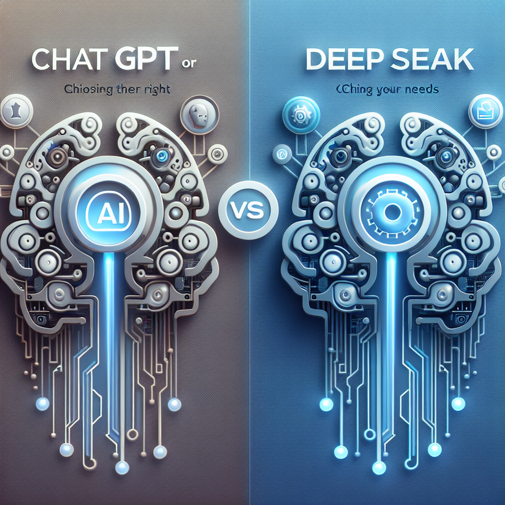 ChatGPT or DeepSeek? Choosing the Right AI for Your Needs