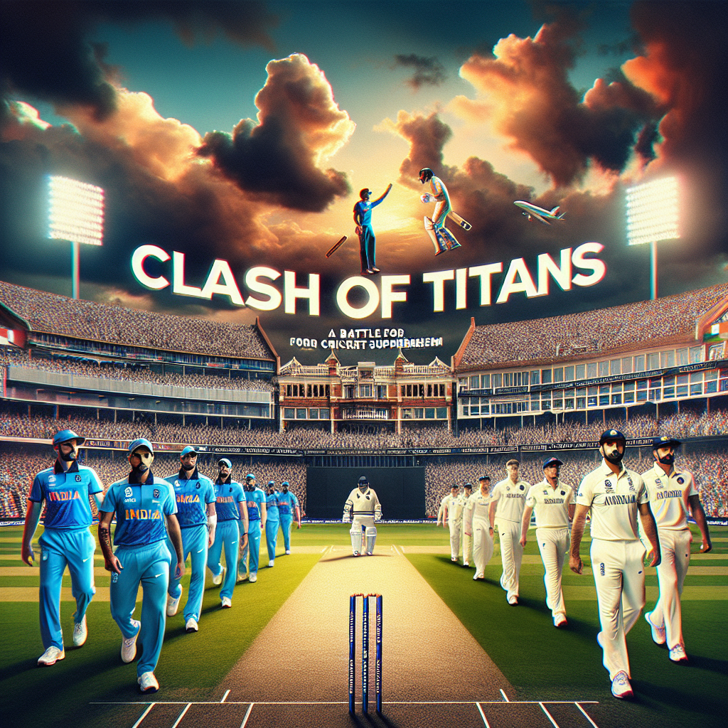 Clash of Titans: England vs India – A Battle for Cricket Supremacy