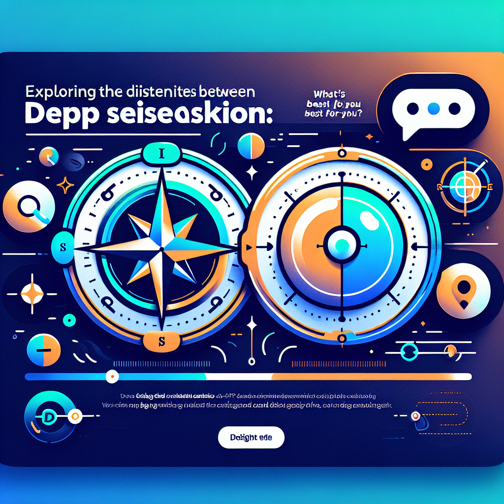 Exploring the Distinctions Between DeepSeek and ChatGPT: What’s Best for You?