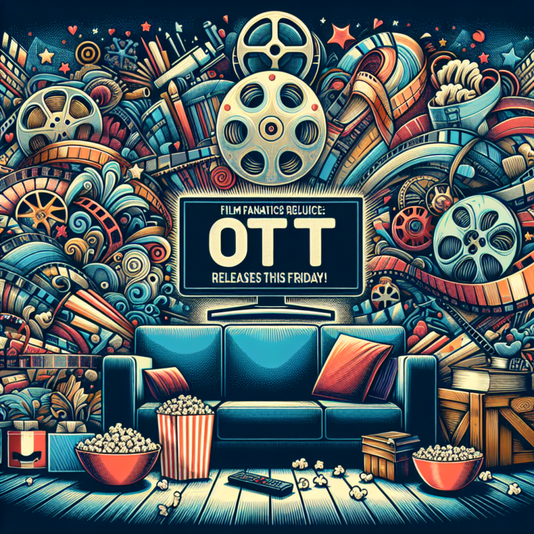 Film Fanatics Rejoice: Top OTT Releases to Watch This Friday!