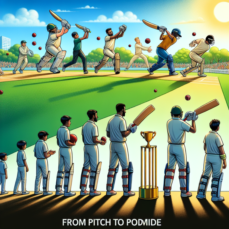 From Pitch to Podium: The Journey of Cricket’s Finest Players