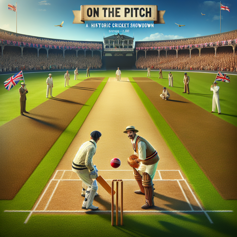 On the Pitch: England vs India – A Historic Cricket Showdown