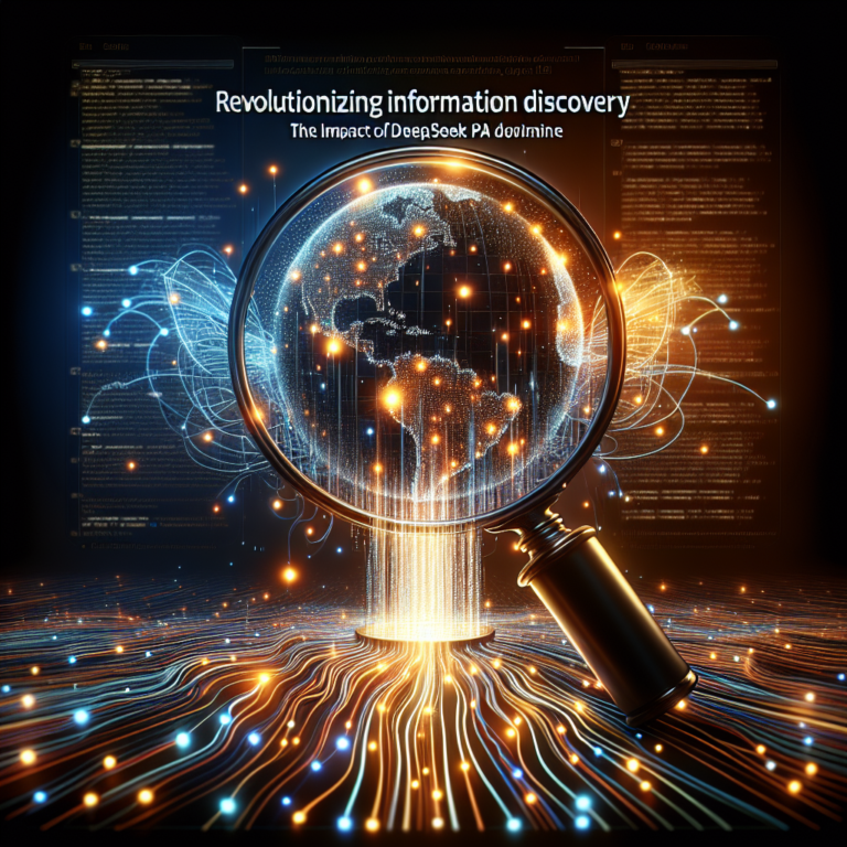 Revolutionizing Information Discovery: The Impact of Deepseek API on Data Management